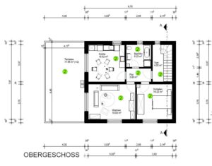 Grundriss Obergeschoss