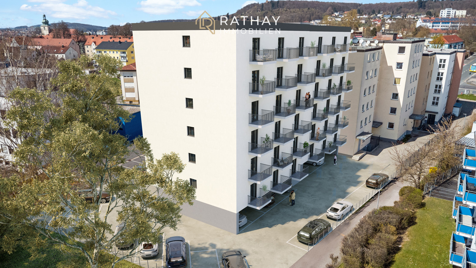 Read more about the article Neubauprojekt MeranFIVE – Wohnanlage mit 36 Einheiten in KfW40-QNG Standard