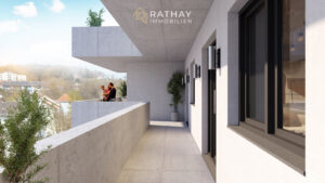 Visualisierung Bauprojekt