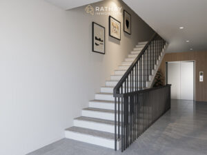 Visualisierung Treppenhaus