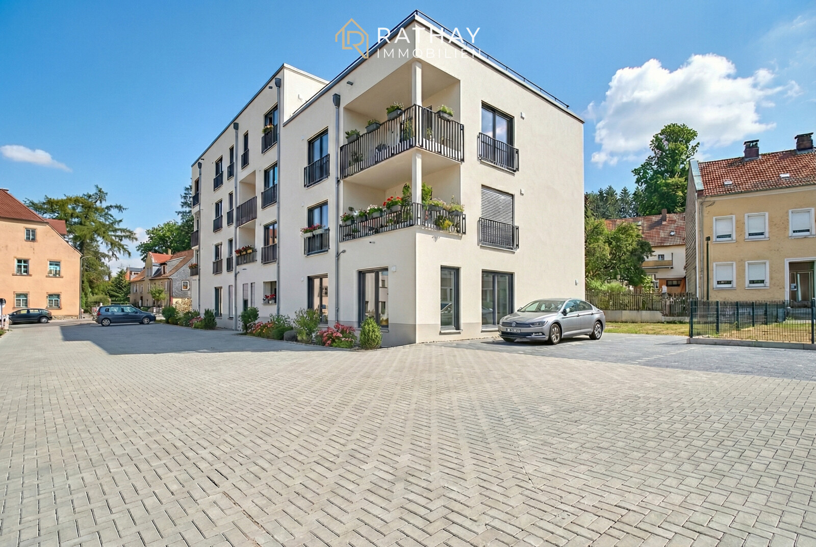 Visualisierung Gebäude außen