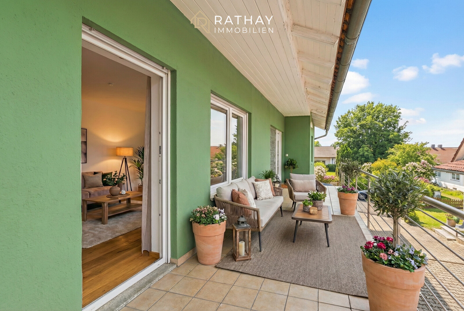 Visualisierung Terrasse