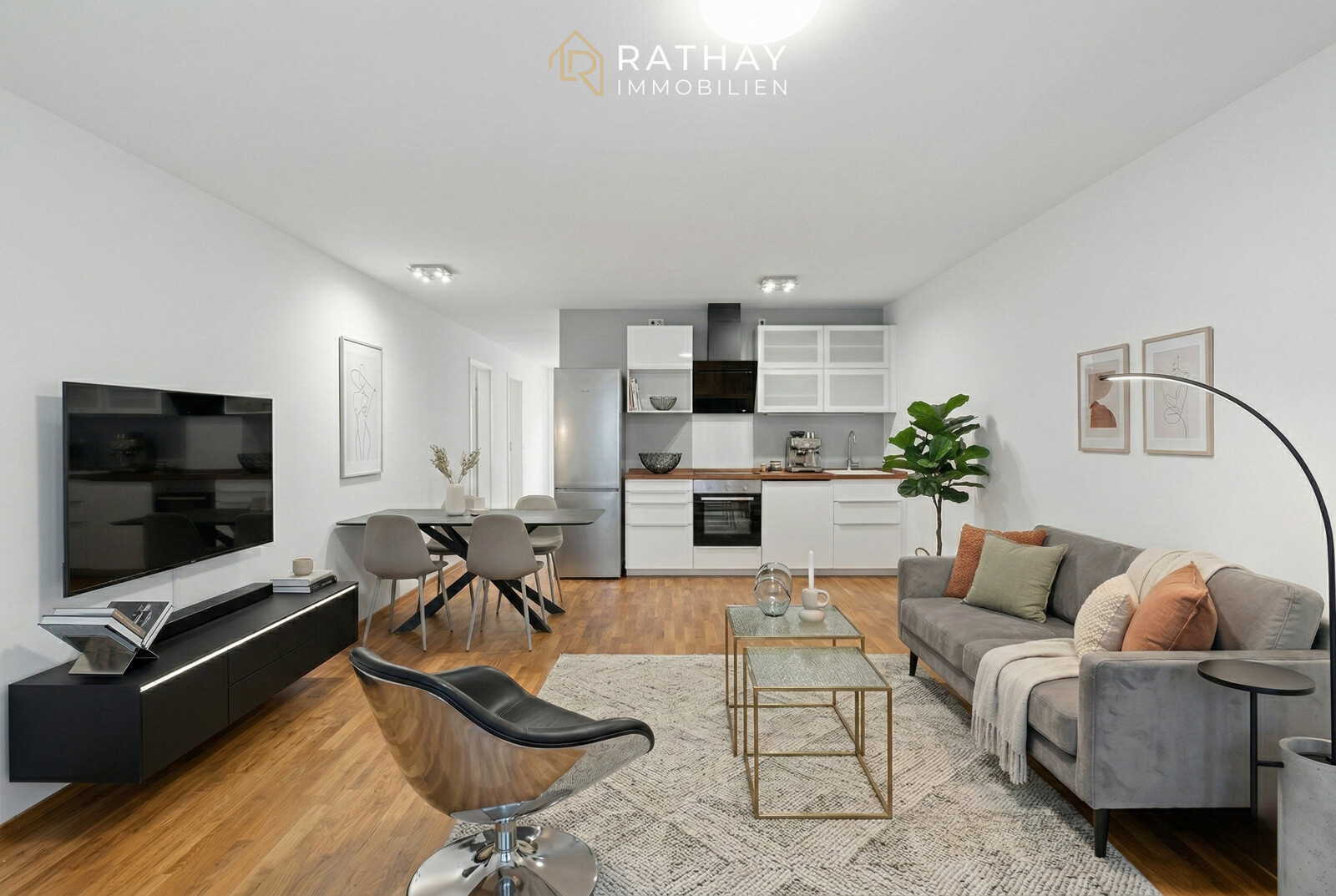 Read more about the article Moderne 2-Zimmer-Wohnung am Dörnbergpark mit Südterrasse & TG-Stellplatz