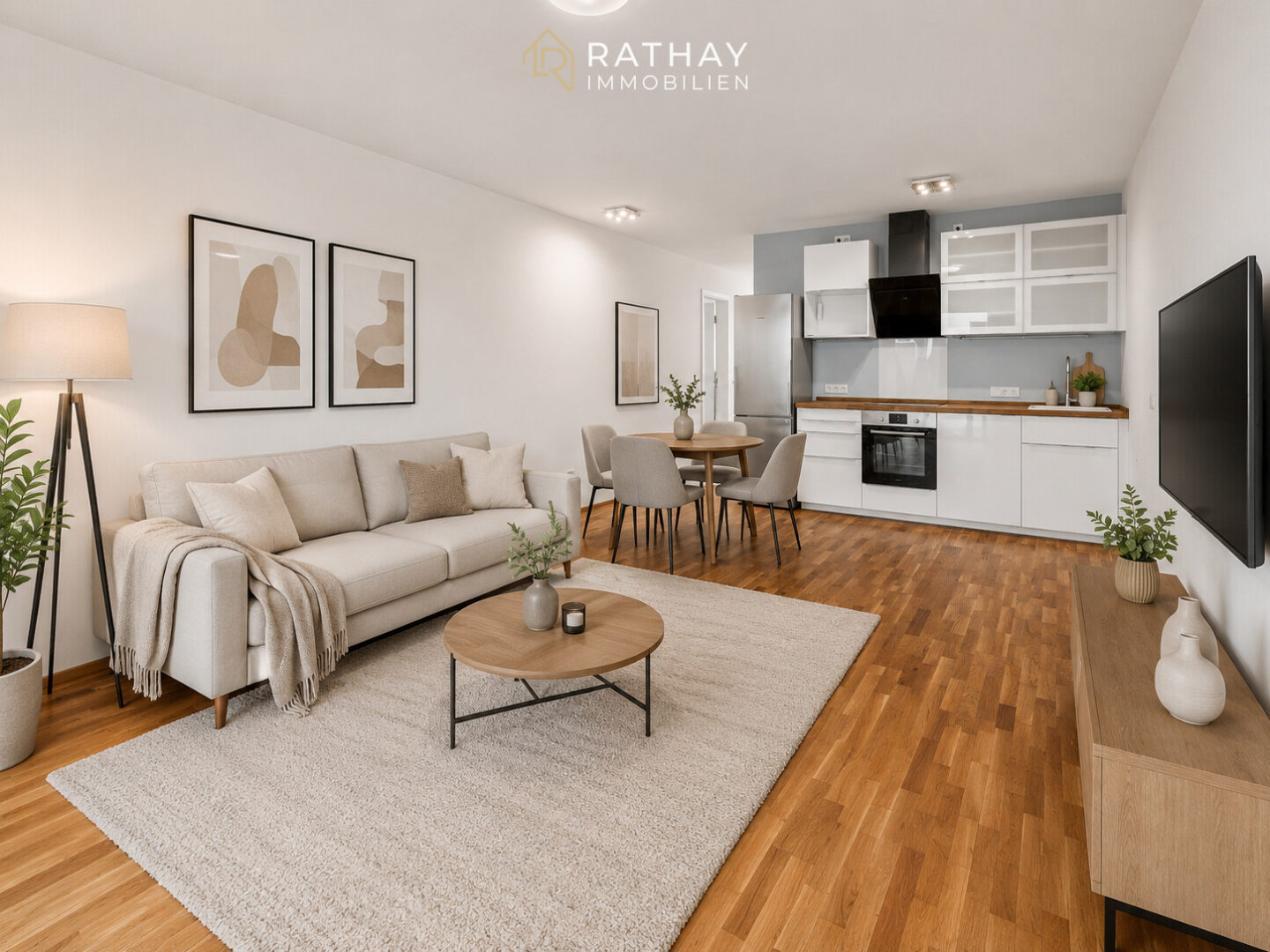 Read more about the article Stadtnah wohnen mit Komfort: 2-Zimmer-Erdgeschosswohnung mit Südterrasse & Tiefgarage