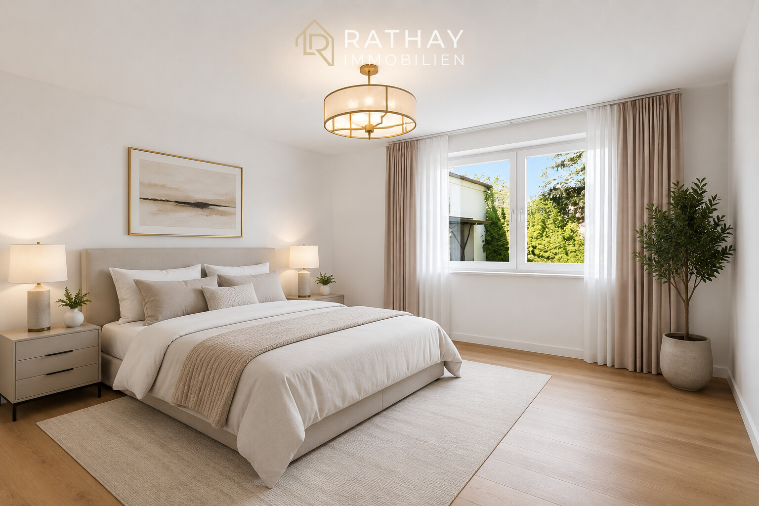 Visualisierung Elternschlafzimmer