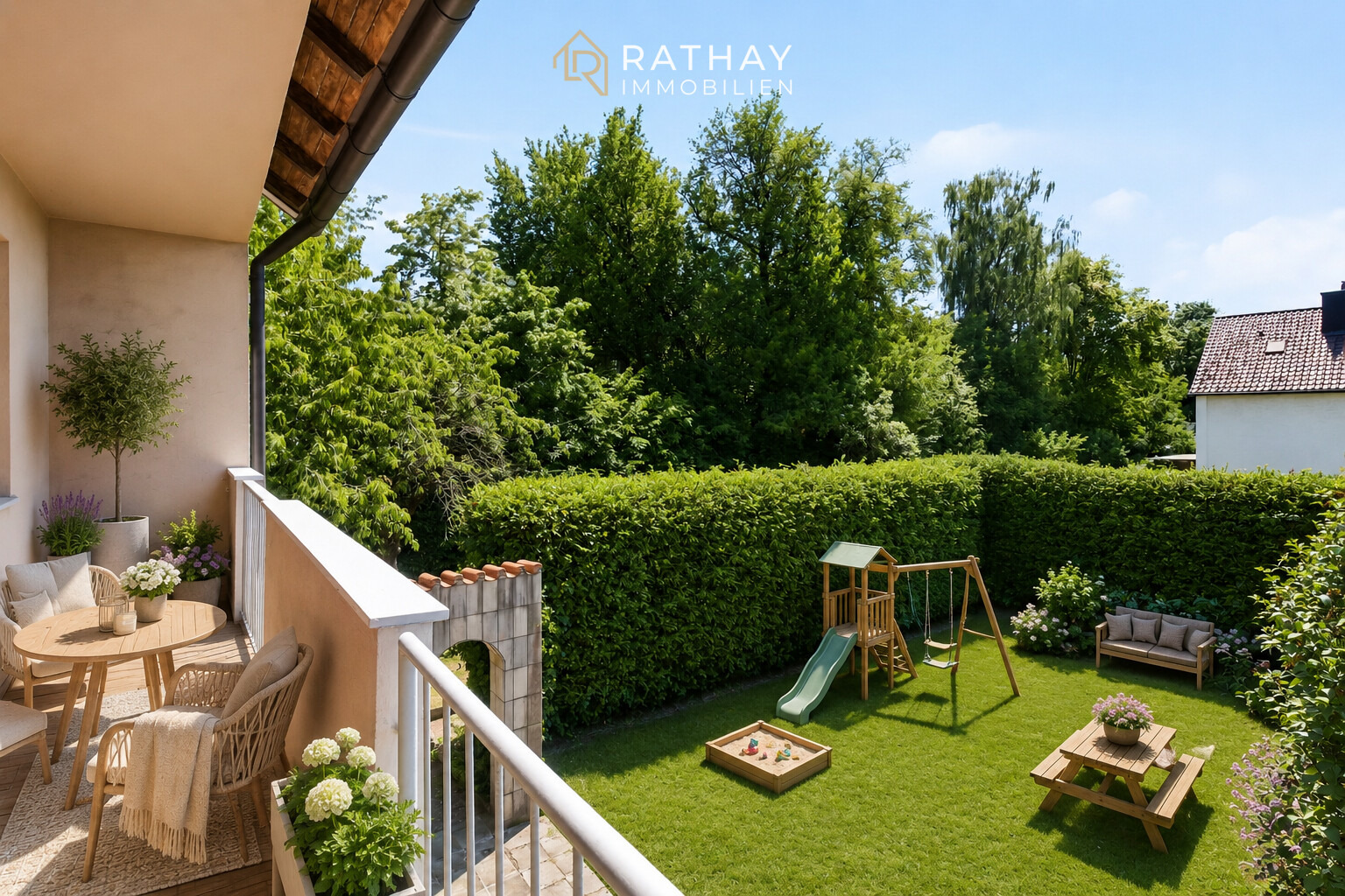 Visualisierung Balkon